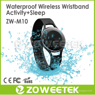 Smart Waterproof Bluetooth Wireless Activity Sleep Wristband/Bracelets